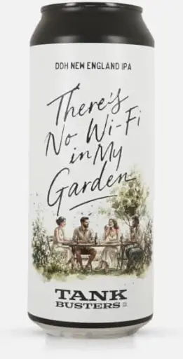 [tank227] Tankbusters - There's No Wi-Fi in My Garden - 5,4% alc.vol. 0,5l - DDH New England IPA
