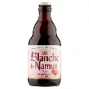 Brasserie du Bocq - Blanche de Namur Rosée - 3,4% alc.vol. 0,33l - Wit  mit Himbeeren