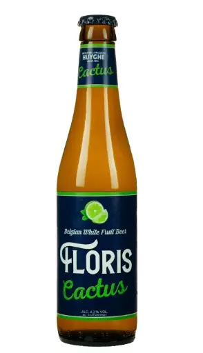 [floris02] Brasserie Huyghe - Floris Cactus - 4,0% alc.vol. 0,33l - Wit mit Kaktus