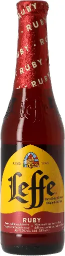 [leffe05] Leffe - Ruby - 5,0% alc.vol. 0,33l - Fruchtbier