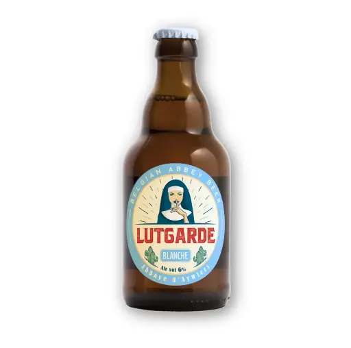[lutg03] Lutgarde - Blanche - 6,0% alc.vol. 0,33l - Blanche