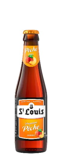 [kasteel43] St. Louis - Premium Pêche - 2,6% alc.vol. 250ml - Lambic