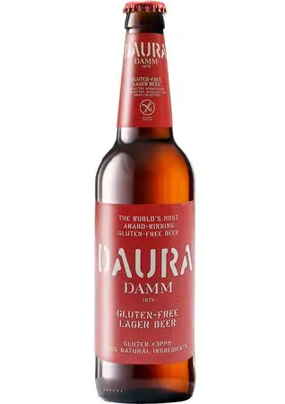 [estre02] Estrella Damm - Daura - 5,4% alc.vol. 0,33l - Glutenfreies Lager