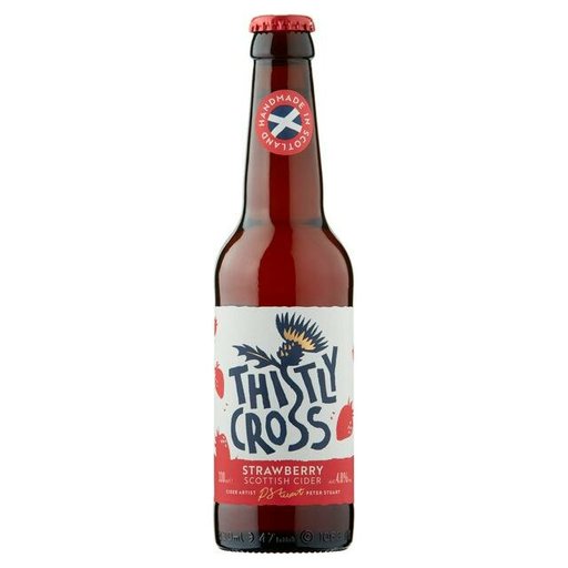 [this16] Thistly Cross - Strawberry - 4,0% alc.vol. 0,33l - Fruchtcider