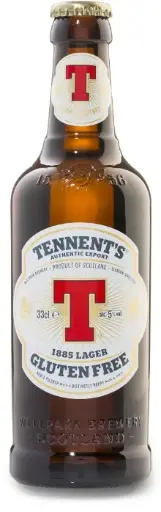[tenn07] Tennent's - 1885 Lager Gluten Free - 5,0% alc.vol. 0,33l - Glutenfreies Lager