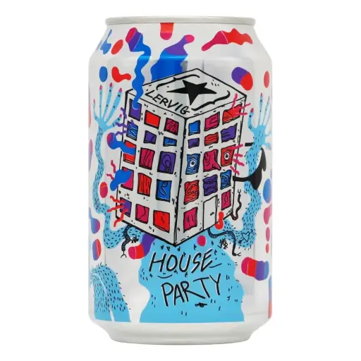 [lervig04] Lervig - House Party - 4,0% alc.vol.0,33l - Session IPA