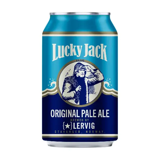 [lervig05] Lervig - Lucky Jack Original - 4,7% alc.vol.0,33l - Glutenfreies Pale Ale