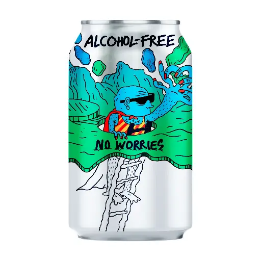[lervig01] Lervig - No Worries Original - 0,5% alc.vol.0,33l - Alkoholfreies IPA