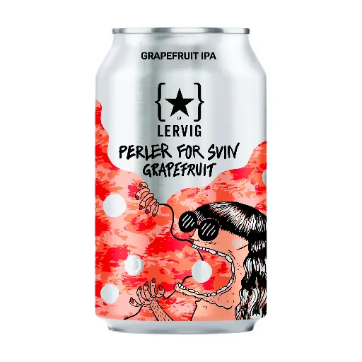 [lervig07] Lervig - Perler For Svin Grapefruit - 4,7% alc.vol.0,33l - Grapefruit IPA
