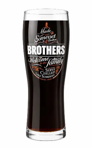 [brother00a] Brothers - Ciderglas - 0,5l Glas Monaco