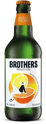 [brother64] Brothers - Orange & Lemon - 4,0% alc.vol. 0,5l - Fruchtcider