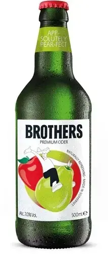 [brother66] Brothers - Pear & Apple - 4,0% alc.vol. 0,5l - Cider