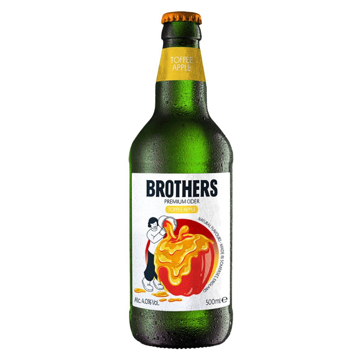 Brothers Toffee Apple Cider Flasche 0,5l