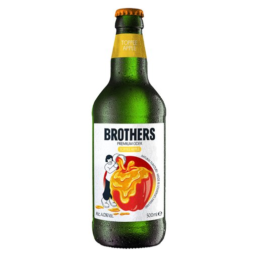 [brother05] Brothers - Toffee Apple - 4,0% alc.vol. 0,5l - Fruchtcider