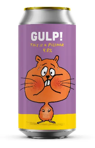 [pretty50] Pretty Decent Beer - GULP! - 4,8% alc.vol. 0,44l - Pilsner