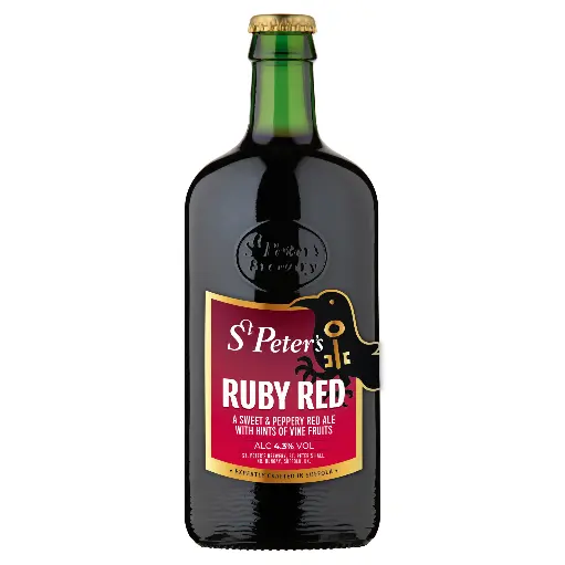 [stpete02] St. Peter's - Ruby Red - 4,3% alc.vol. 0,5l - Red Ale